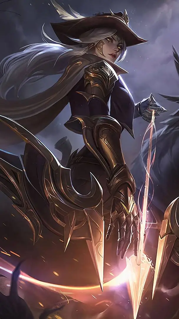 ai character: Ashe background