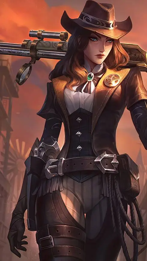 ai character: Caitlyn background