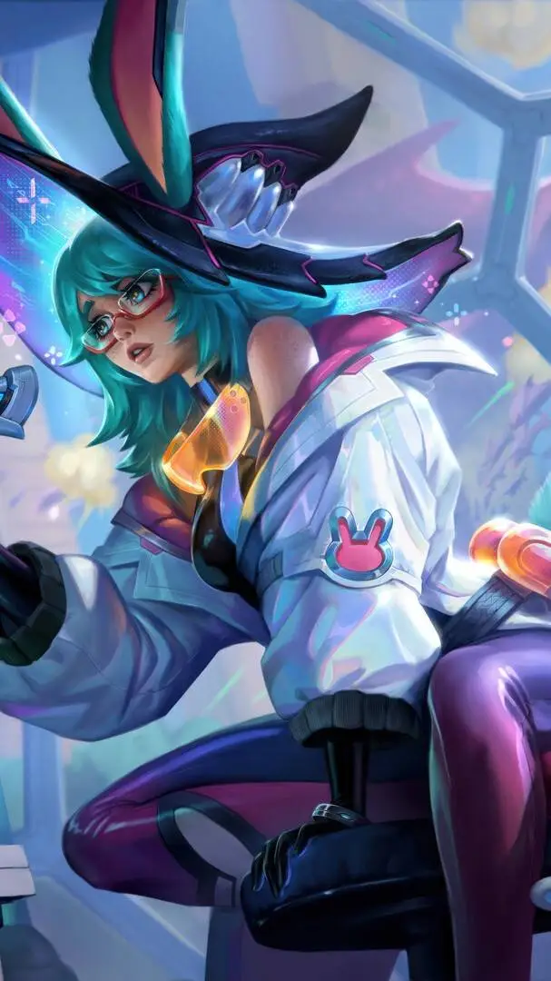 ai character: Aurora background