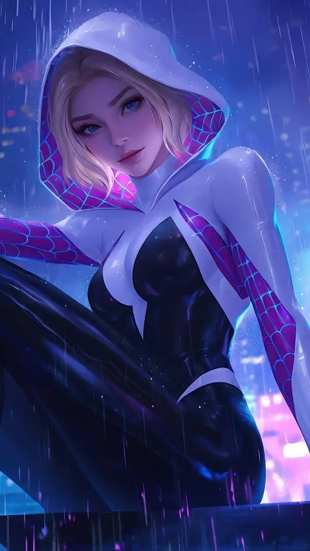 ai character: Gwen Stacy background
