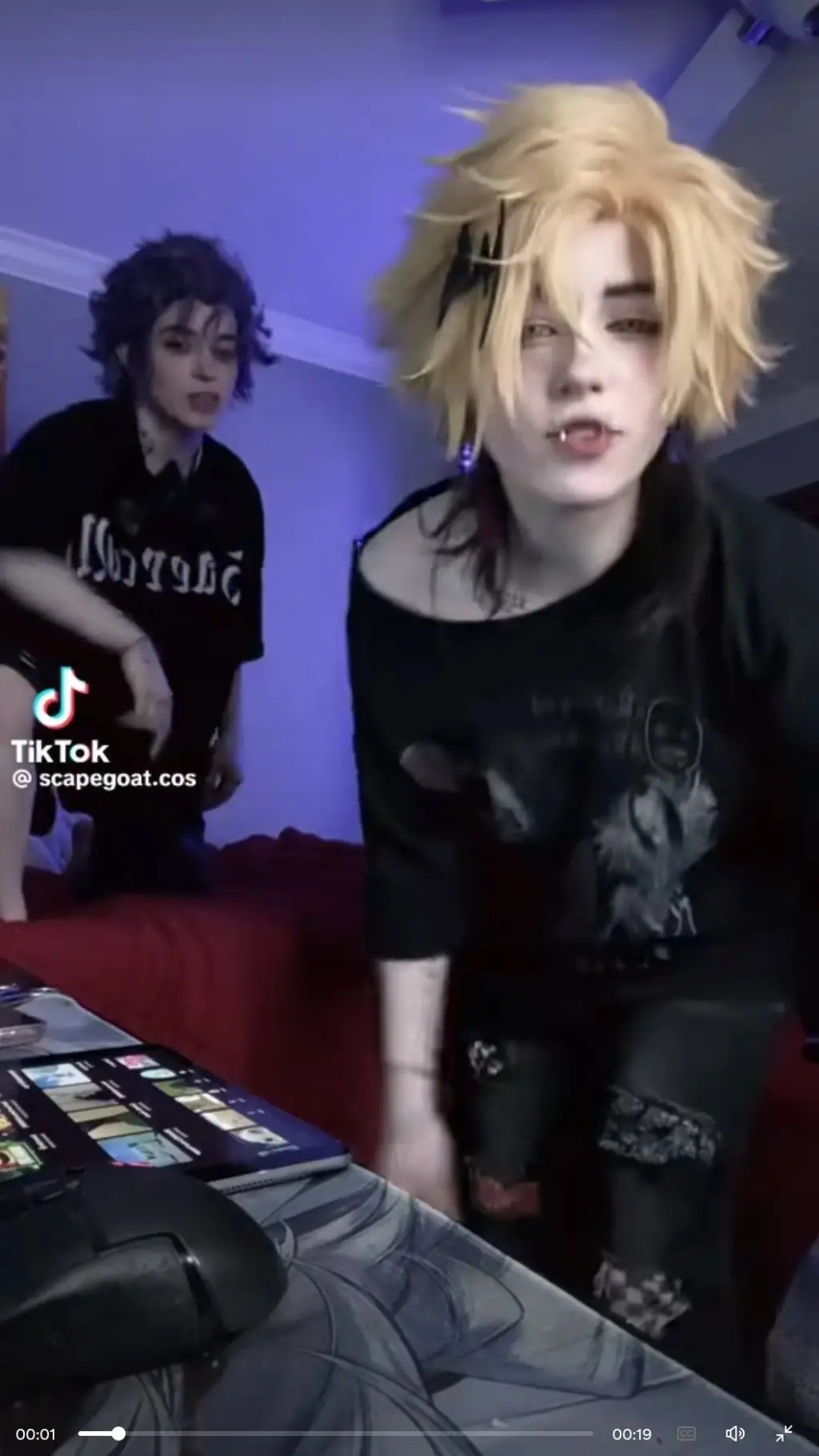 ai character: Shinsou x denki  background