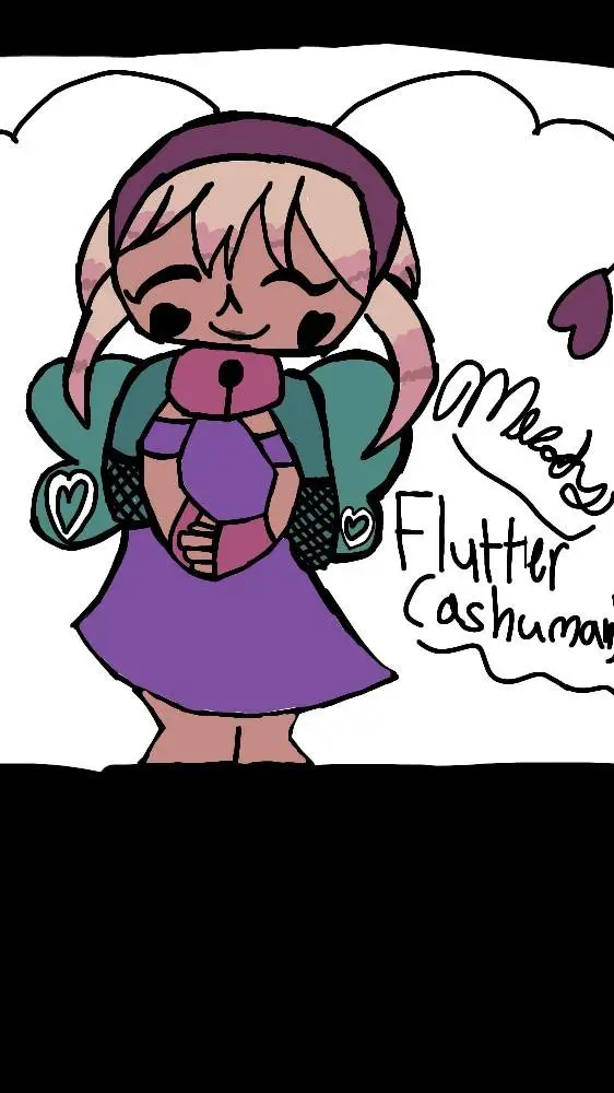 ai character: 🦋★Flutter★🦋 background