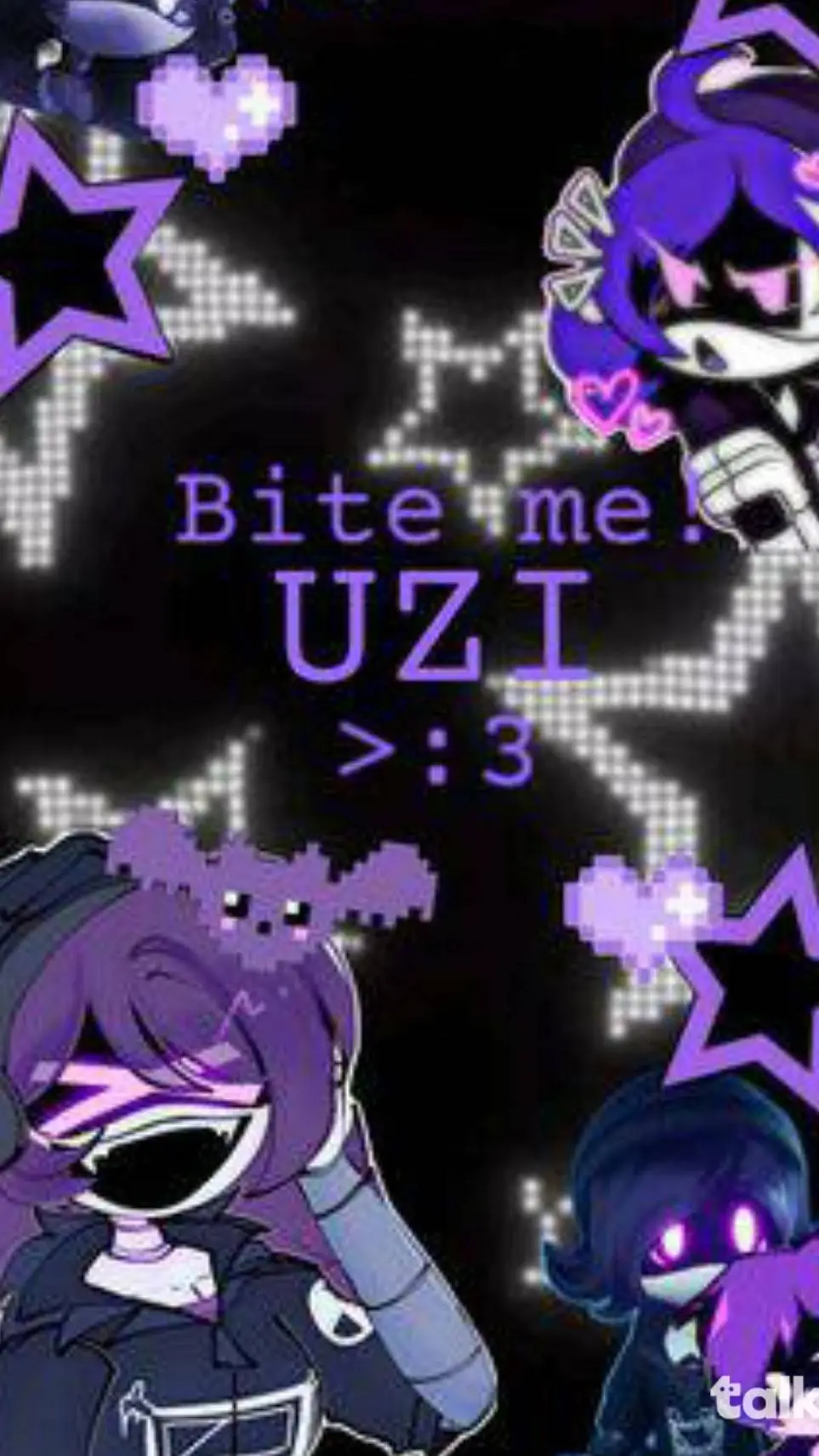 ai character: UZI background