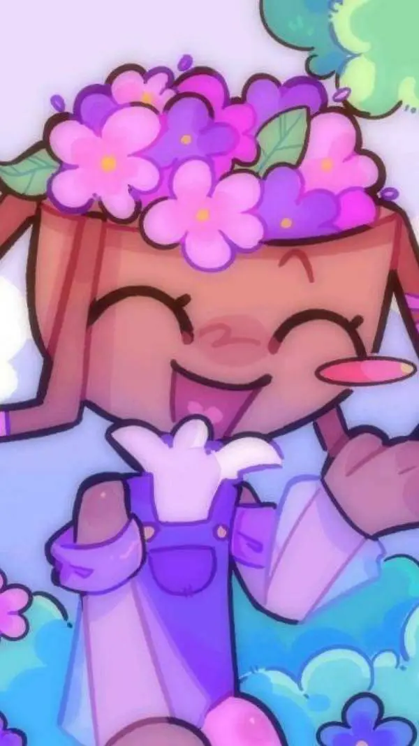 ai character: 🌺Bassie!💐 background