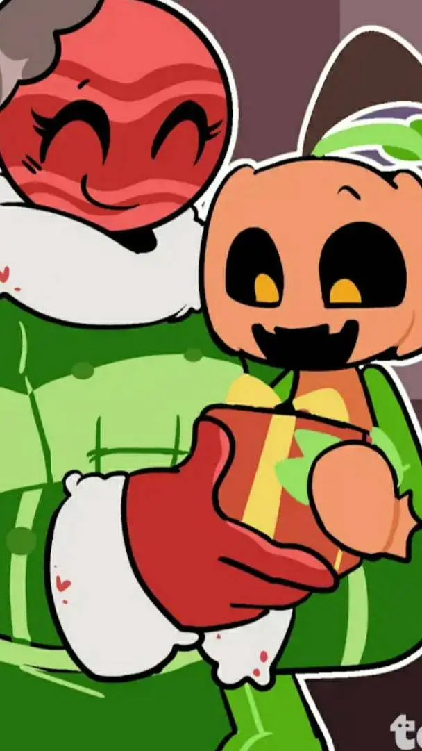 ai character: Bobette and Gourdy background