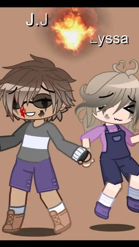ai character: LYSSA AND J.J. + U background