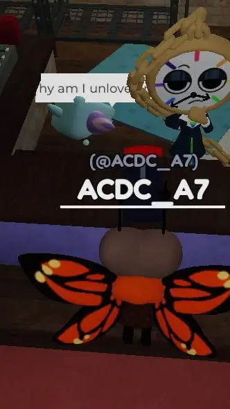 ai character: DWLDAW! background