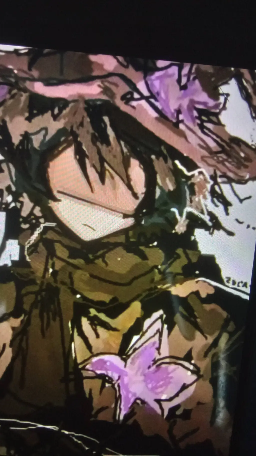 ai character: AZURETIME ANGST  background