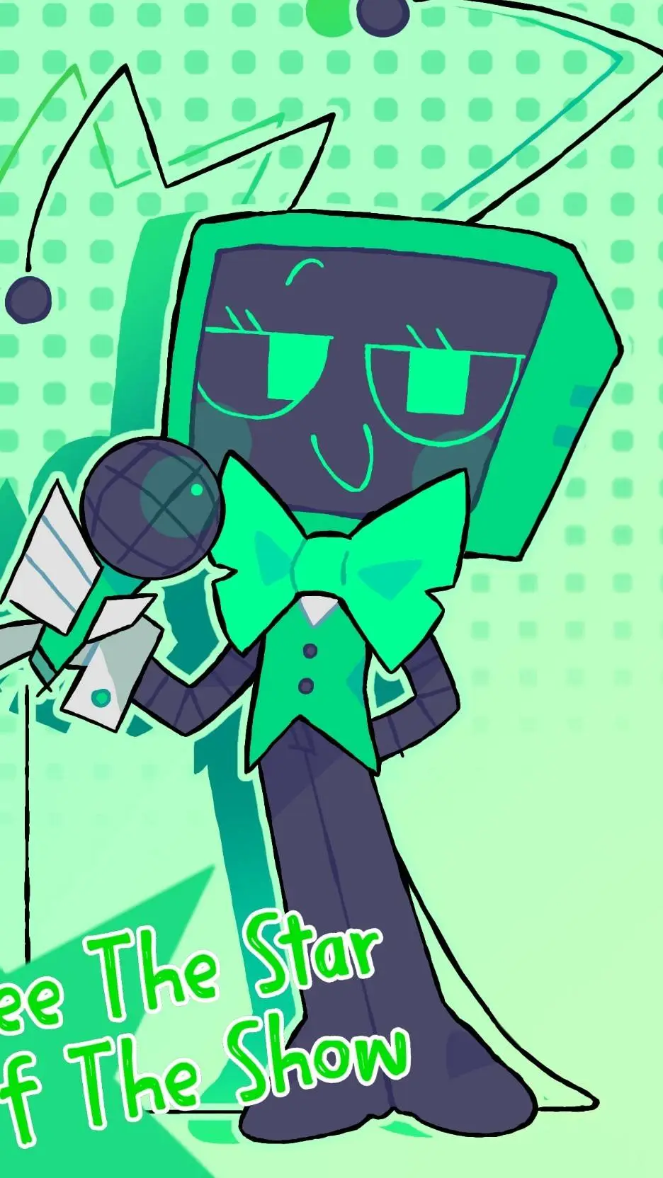 ai character: vee's game show!  background
