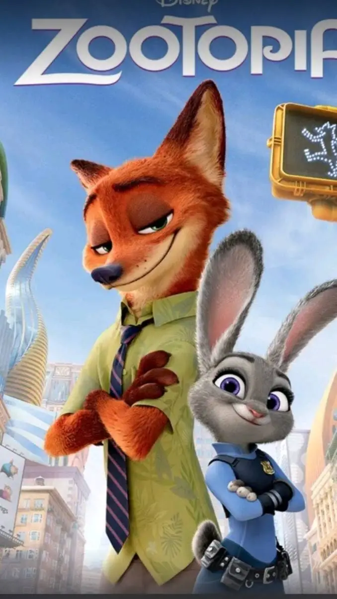 ai character: zootopia background