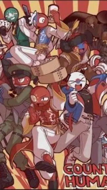 ai character: Countryhumans background