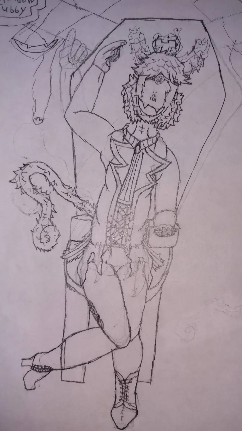 ai character: Shadow Tubby background