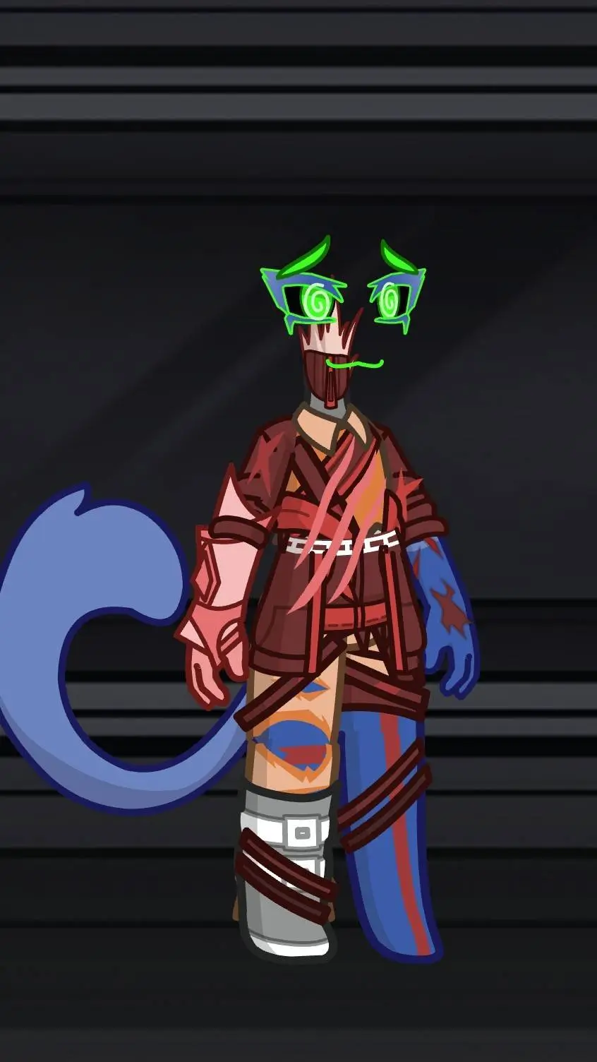 ai character: Infected Ron background