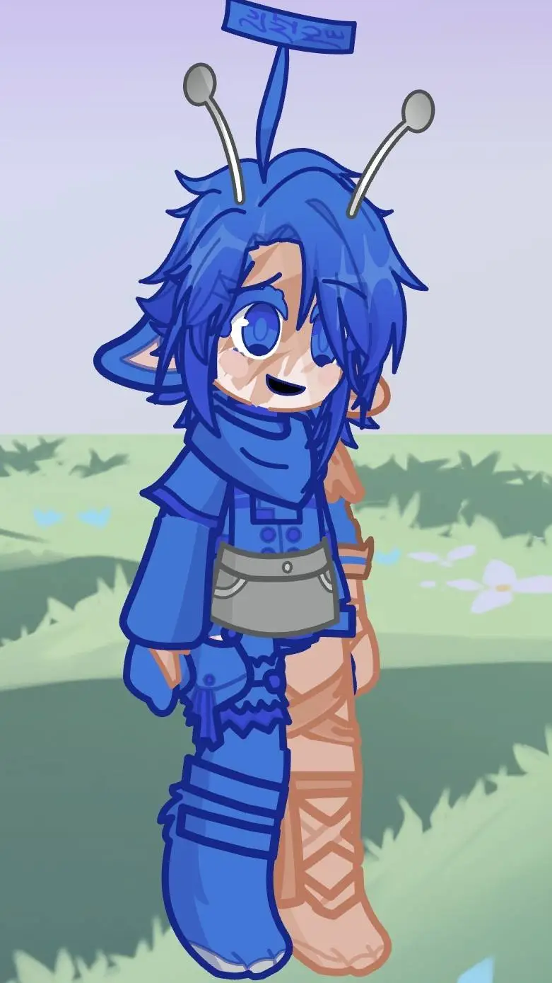 ai character: Radder background