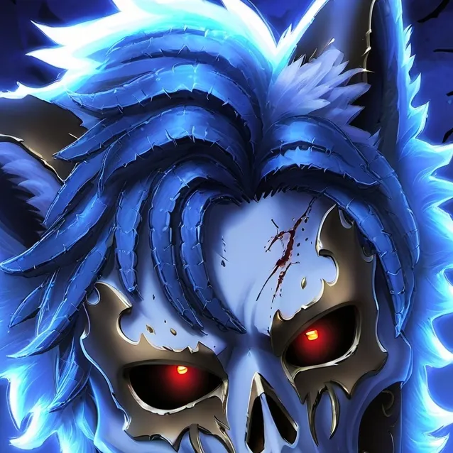 chat with ai character: skeleton furry 