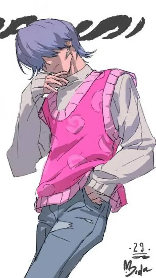 ai character:  M Y S T E R Y background
