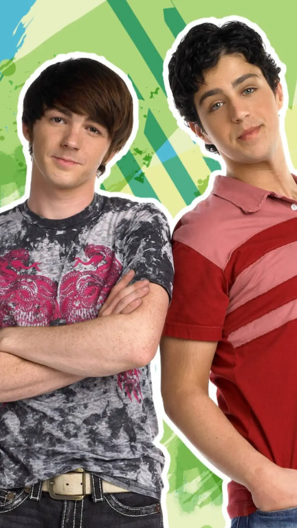 ai character: Drake & Josh  background