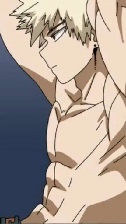 ai character: Katsuki bakugo  background