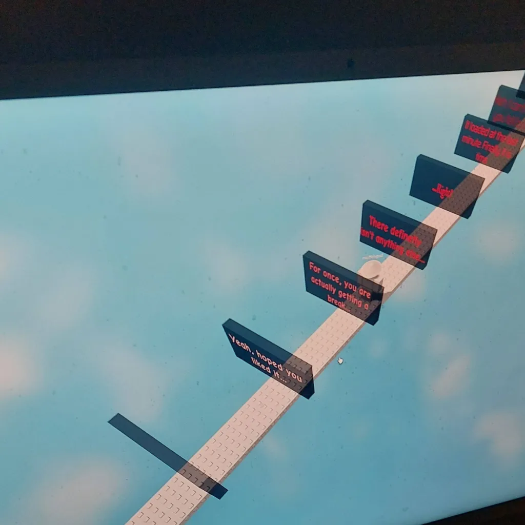 chat with ai character: you won.