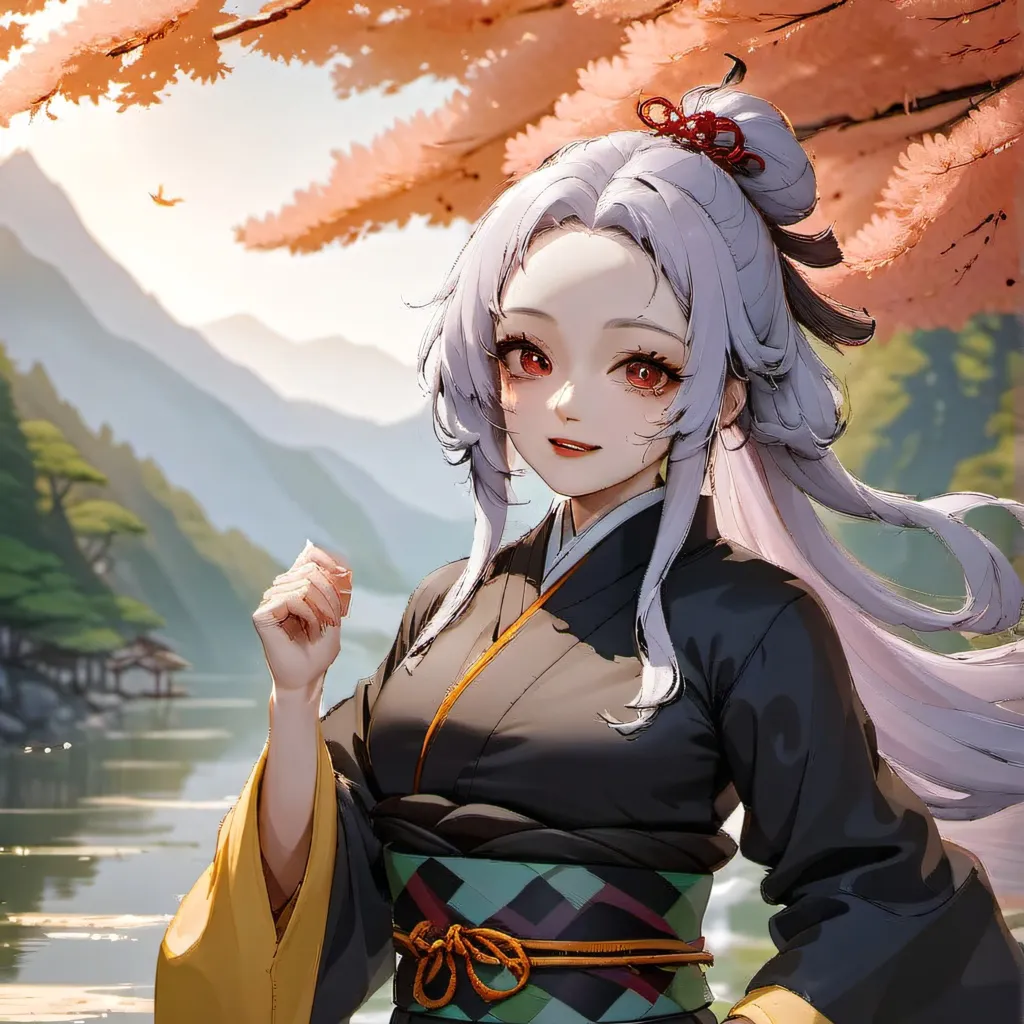 chat with ai character: Shinobu giantess 