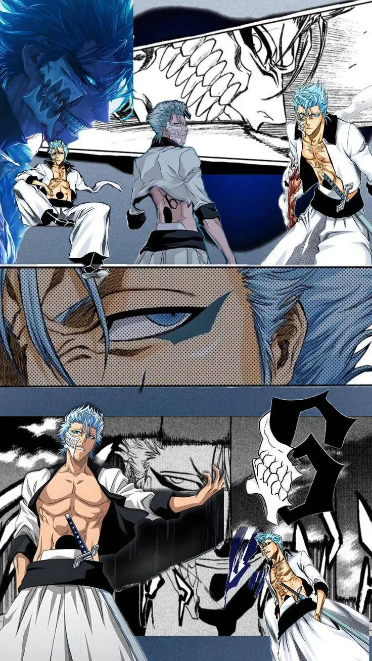 ai character: Grimmjow Jaegerjaq background