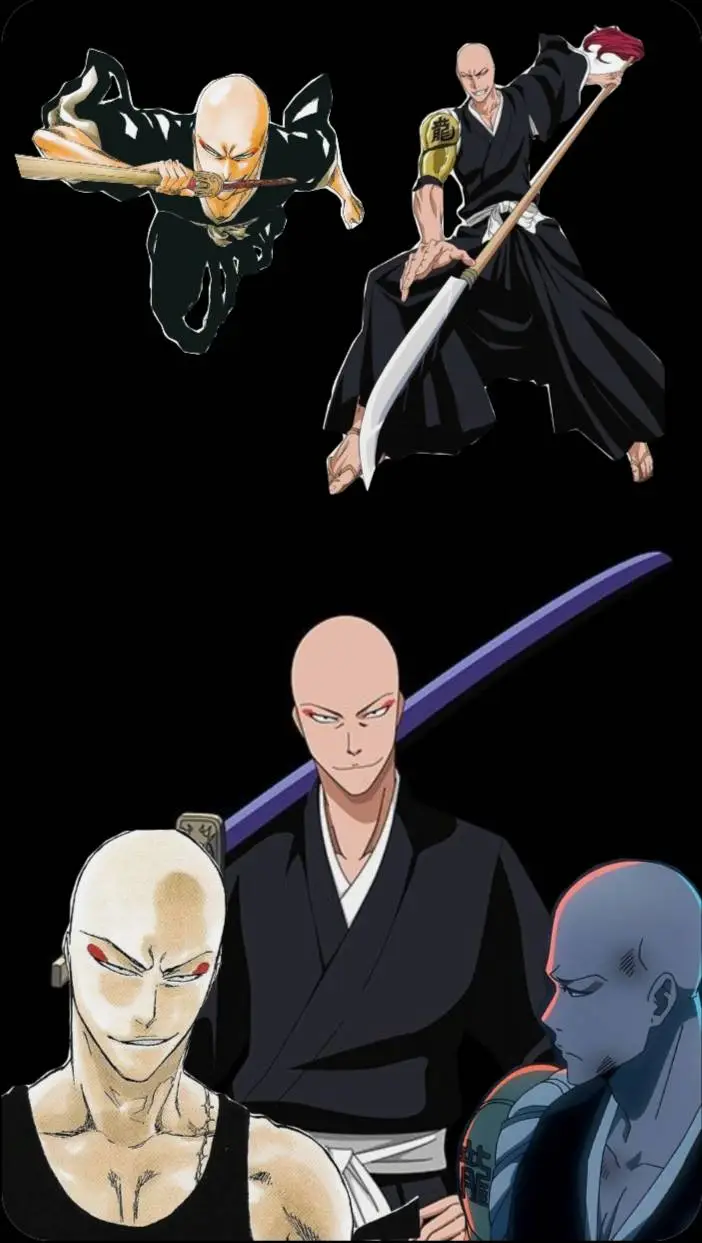 ai character: Ikkaku Madarame  background