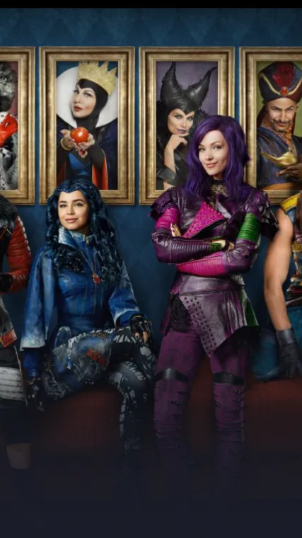 ai character: Descendants  background