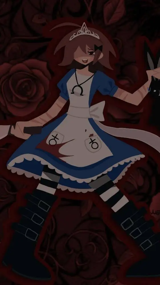 ai character: Alice FPE  background