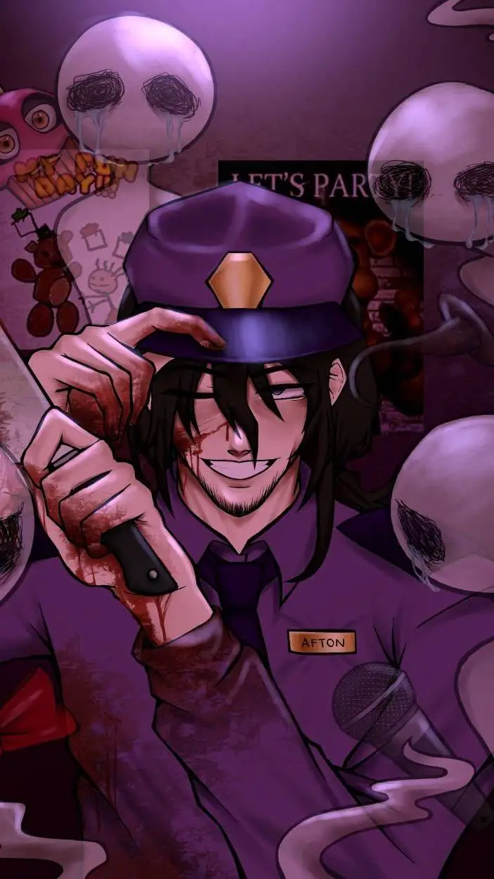 ai character: William Afton  background
