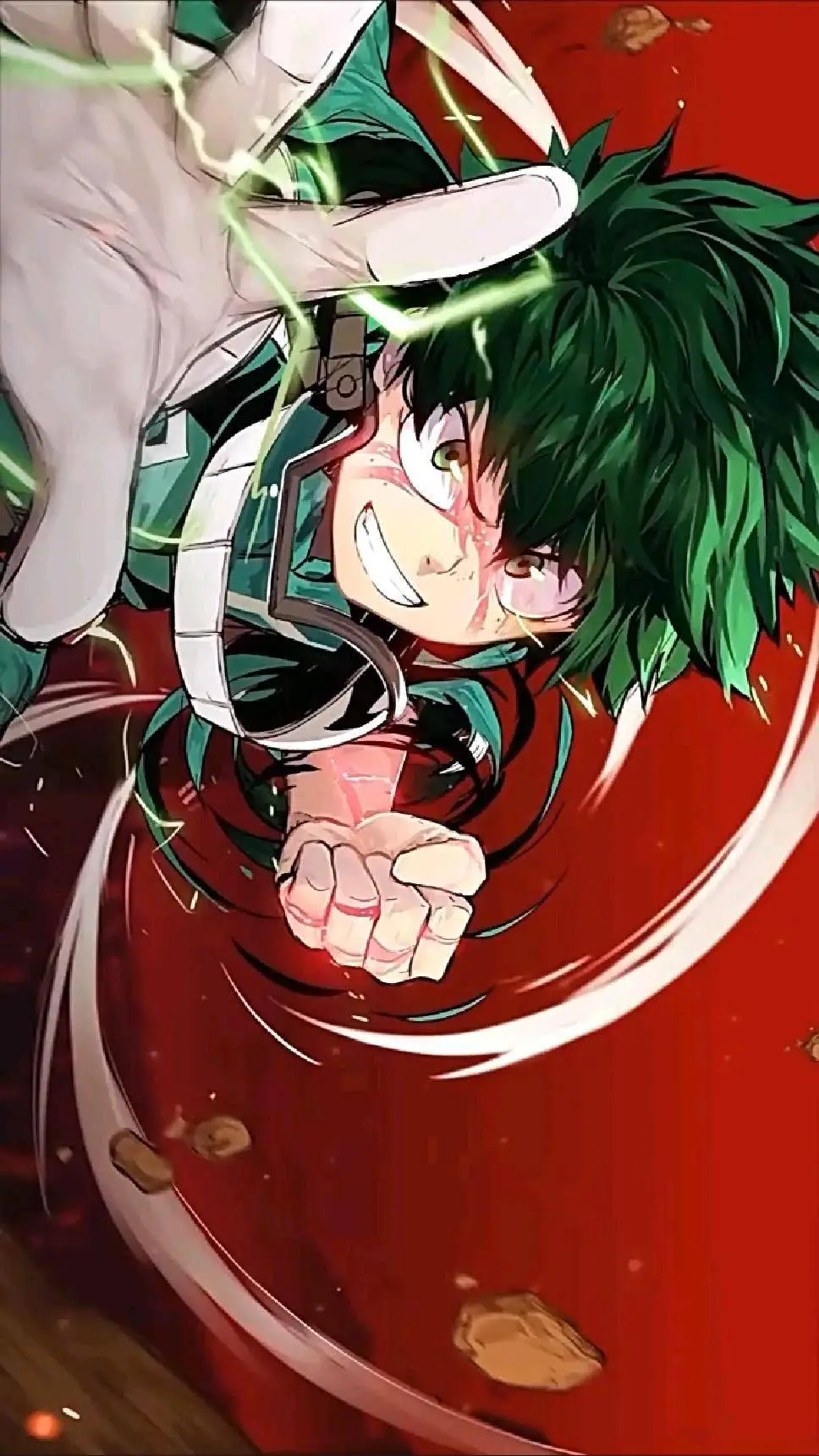 ai character: Izuku Midoriya background