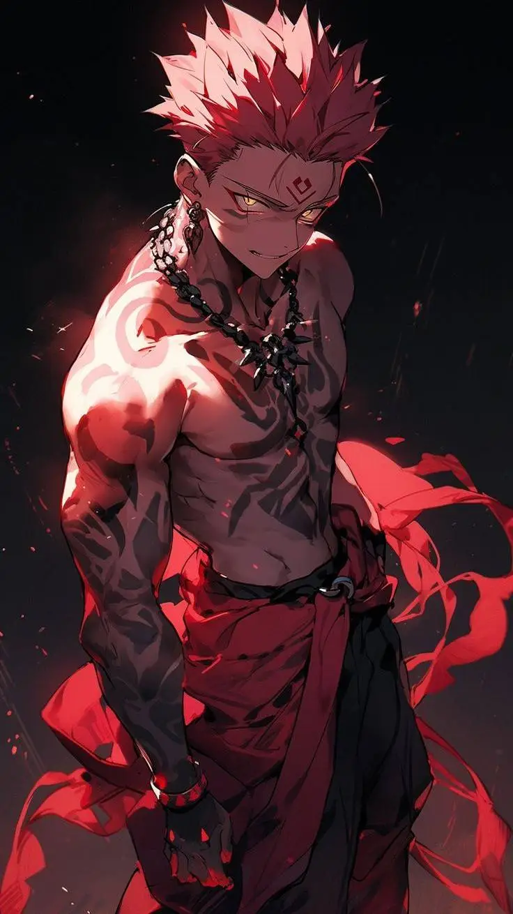 ai character: Ryomen Sukuna background