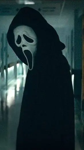 ai character: Ghostface background