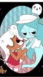 ai character: Connie X Ginger. background