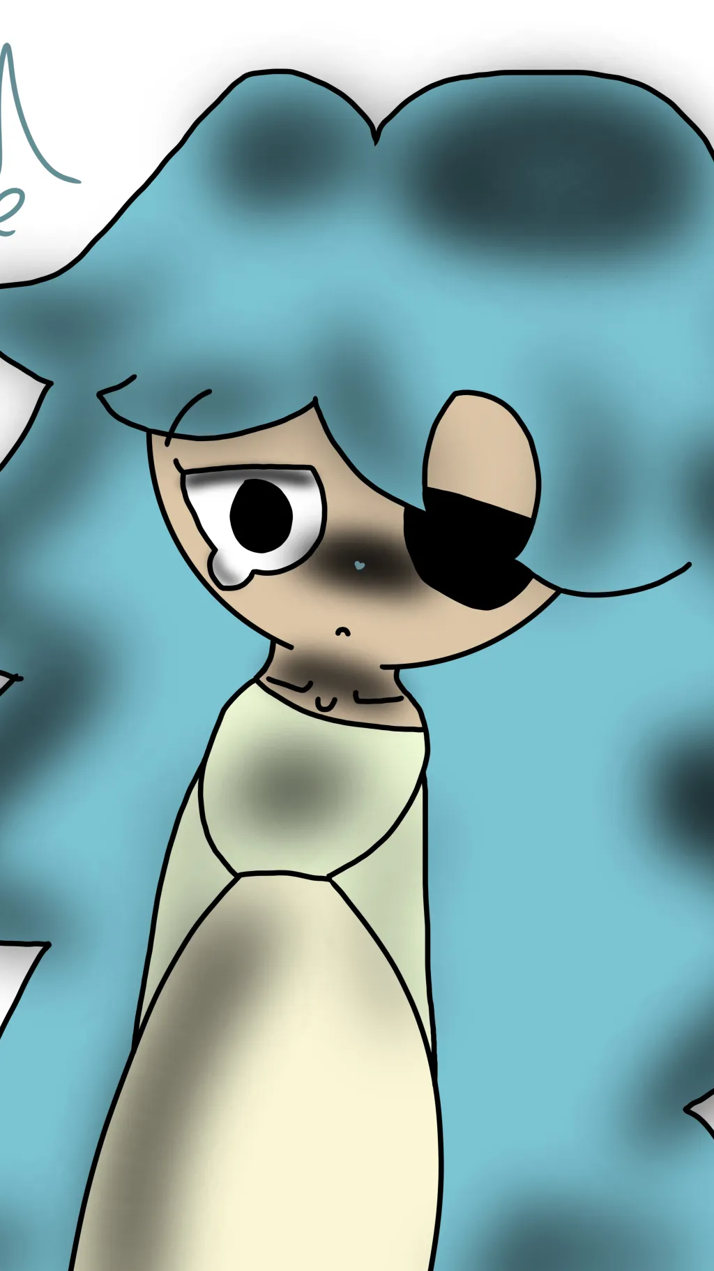 ai character: Ella eddsworld oc background