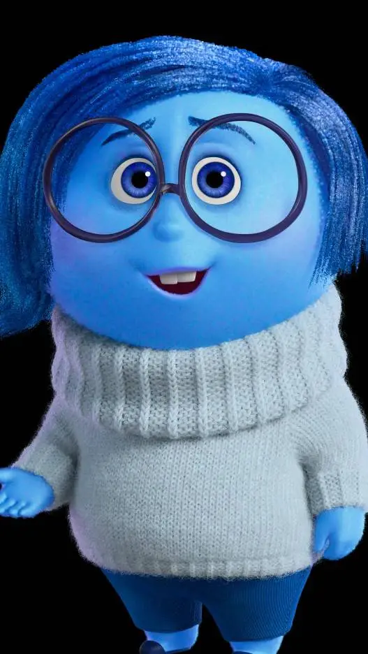 ai character: Sadness background