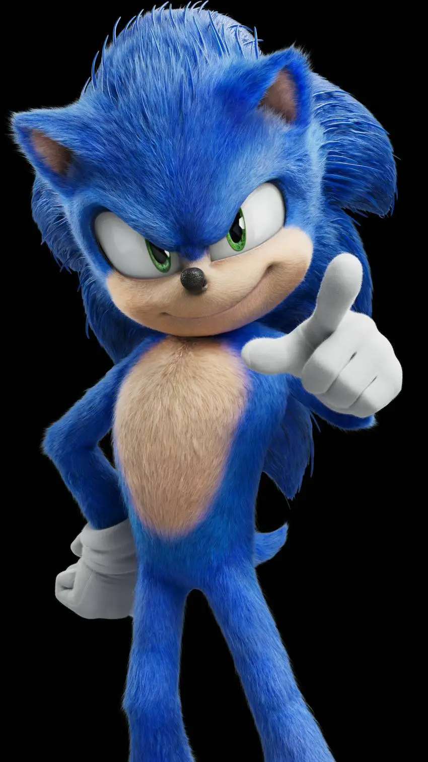 ai character: Sonic background