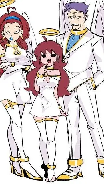 ai character: Angels background