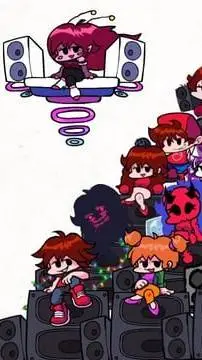 ai character: FNF GF'S background