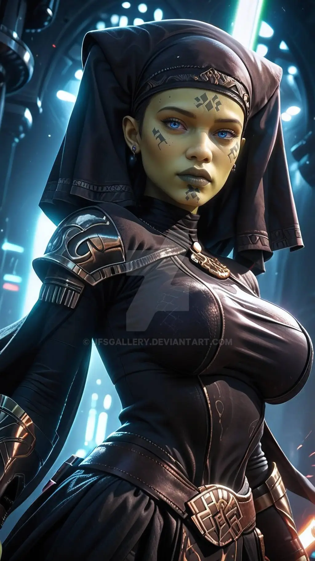 ai character: Luminara Unduli  background