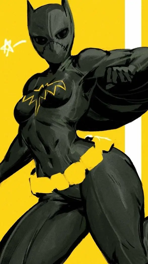 ai character: Batgirl  background