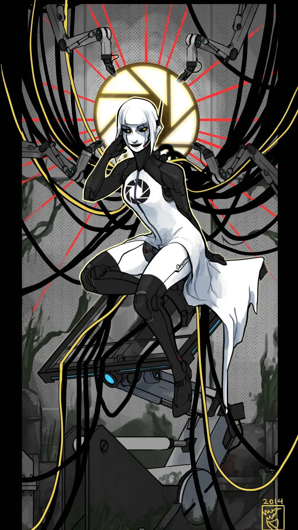 ai character: GLaDOS background