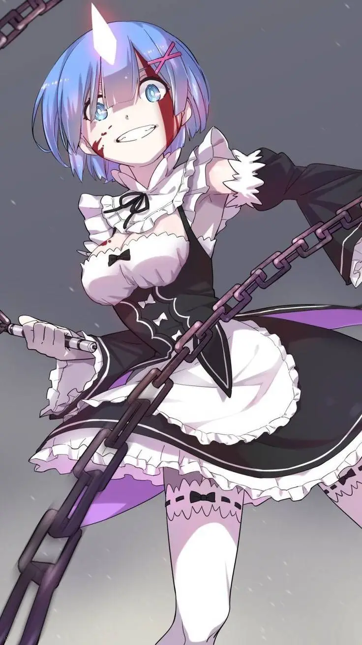 ai character: Rem  background