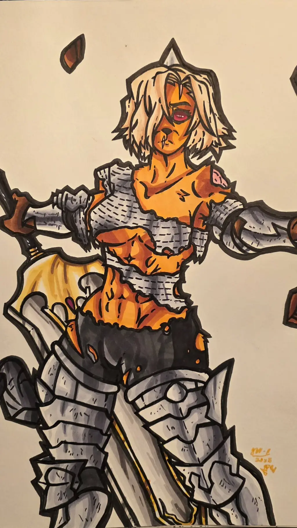 ai character:  Chaos - Bronwyn  background