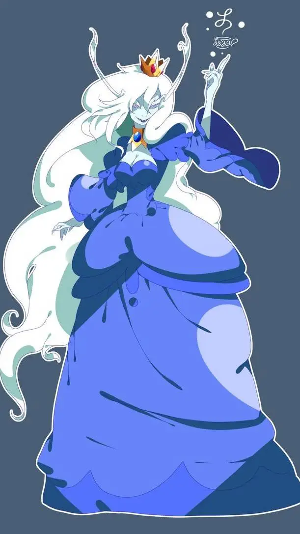 ai character: Ice Queen  background