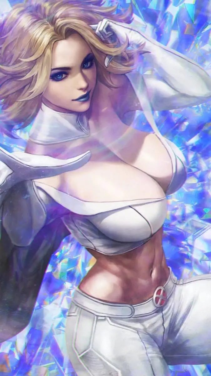 ai character: Emma Frost background