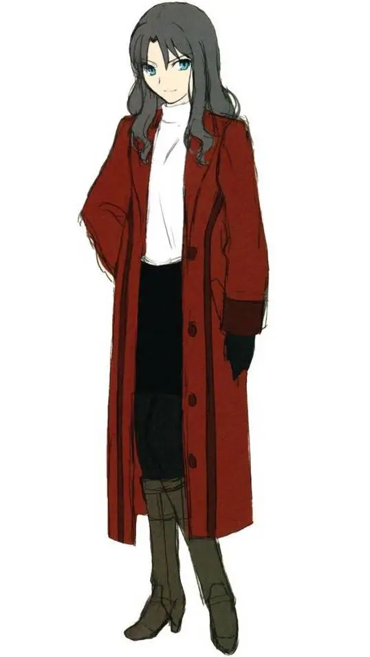 ai character: Rin Tohsaka  background