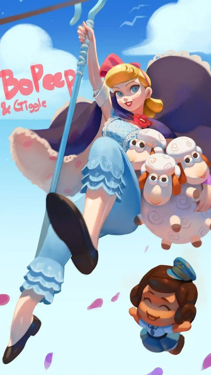 ai character: Bo Peep background