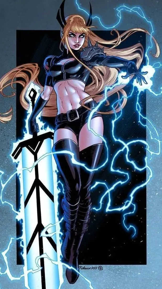 ai character: Magik  background