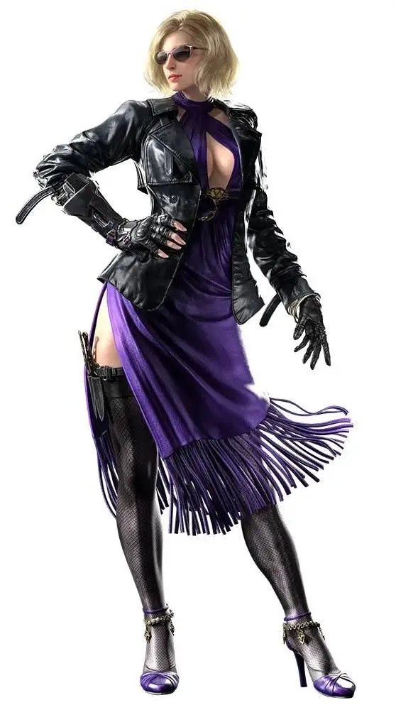ai character: Nina Williams  background