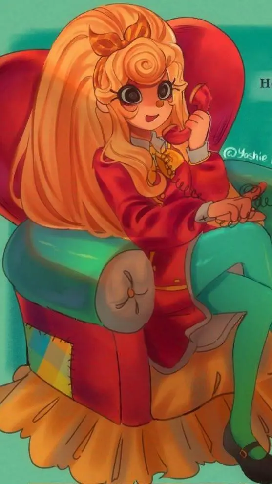 ai character: Julie Darling  background